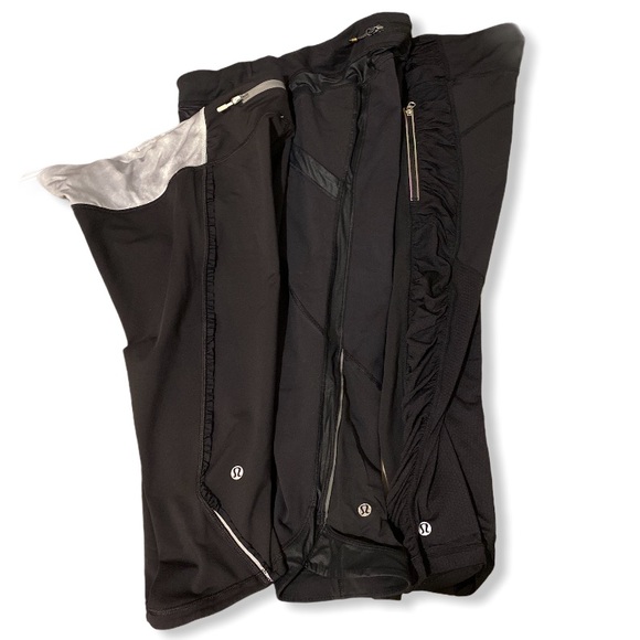 3 Lululemon Capri work out wear Set
